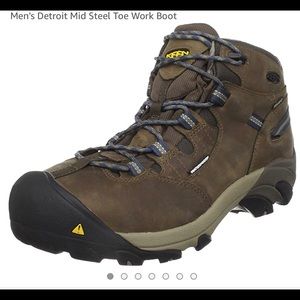 COPY - Keen Waterproof steel toe work/life boots